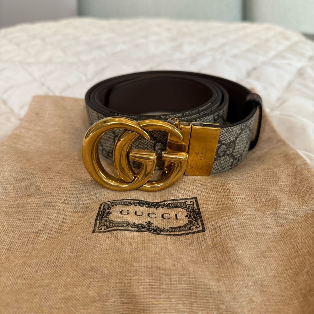 Reversible GG Marmont Gucci Belt (115cm)